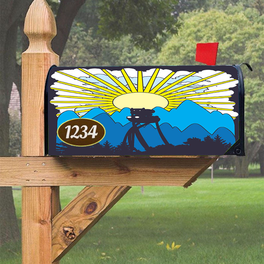 Imaginary Adventure Magnetic Mailbox Cover 18" X 21" Outdoor Decor