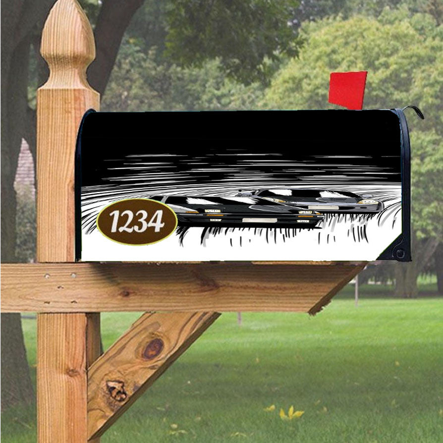 Initial D Ae86 Vs Zzw30 Magnetic Mailbox Cover 18" X 21" Outdoor Decor