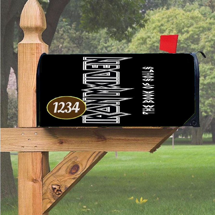 Iron Maiden Announce Tour Magnetic Mailbox Cover 18" X 21" Outdoor Decor