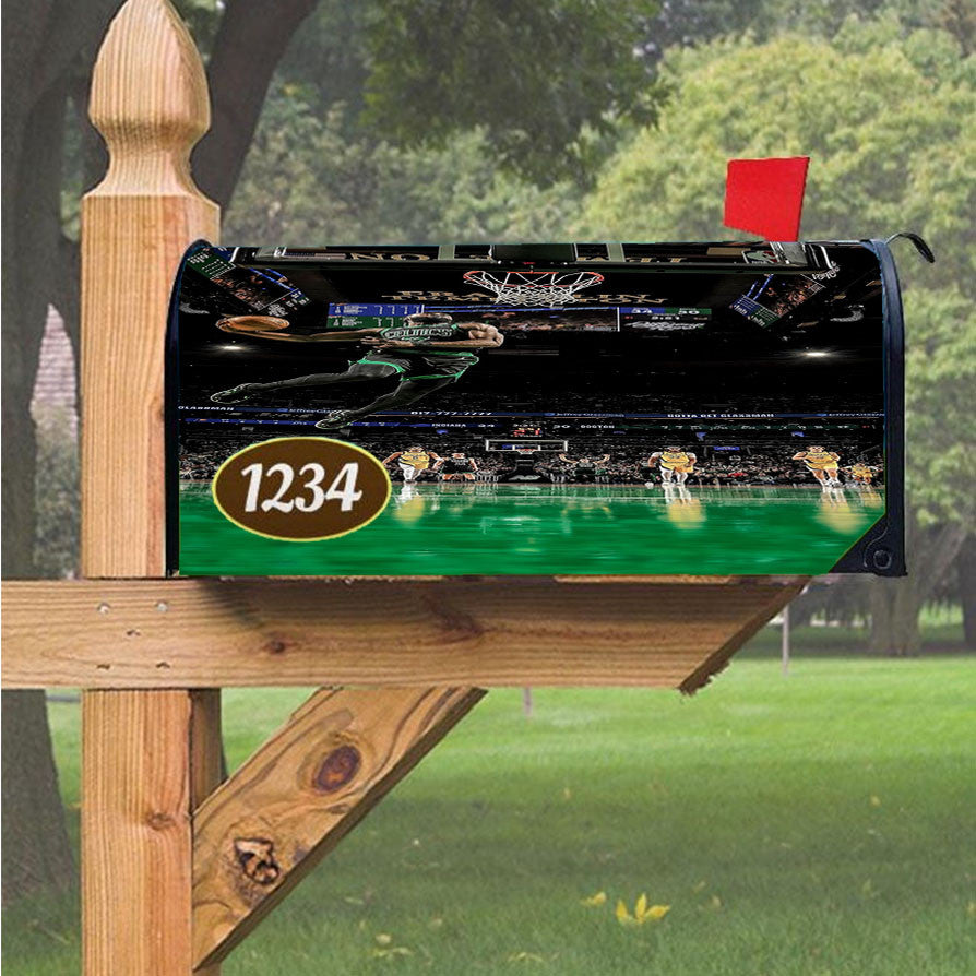 Jaylen Brown Magnetic Mailbox Cover 18" X 21" Outdoor Decor