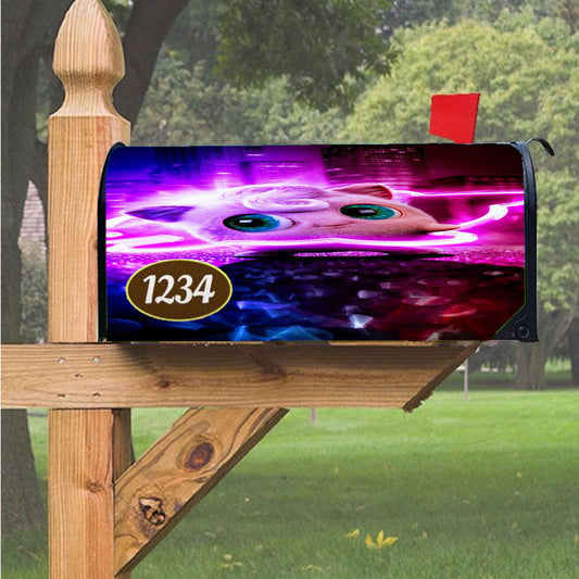 Jigglypuff Pokemon 2 Magnetic Mailbox Cover 18" X 21" Outdoor Decor