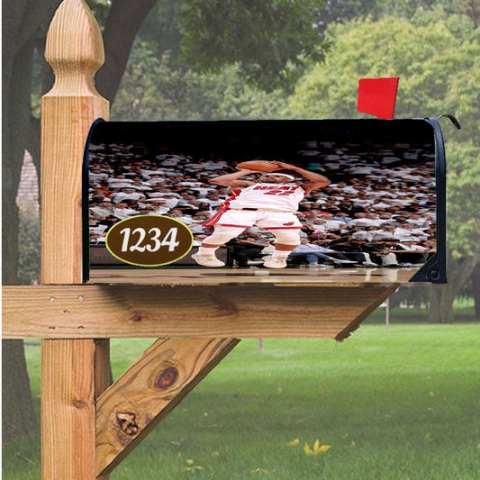 Jimmy Butler Magnetic Mailbox Cover 18" X 21" Outdoor Decor
