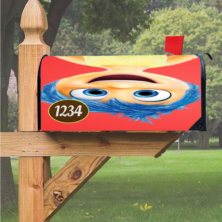 Joey Disney Inside Out Magnetic Mailbox Cover 18" X 21" Outdoor Decor
