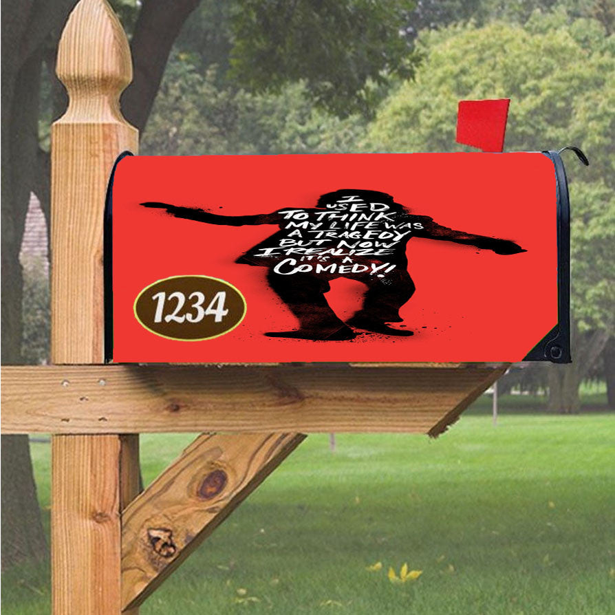 Joker 2019 Movie Quote Magnetic Mailbox Cover 18" X 21" Outdoor Decor