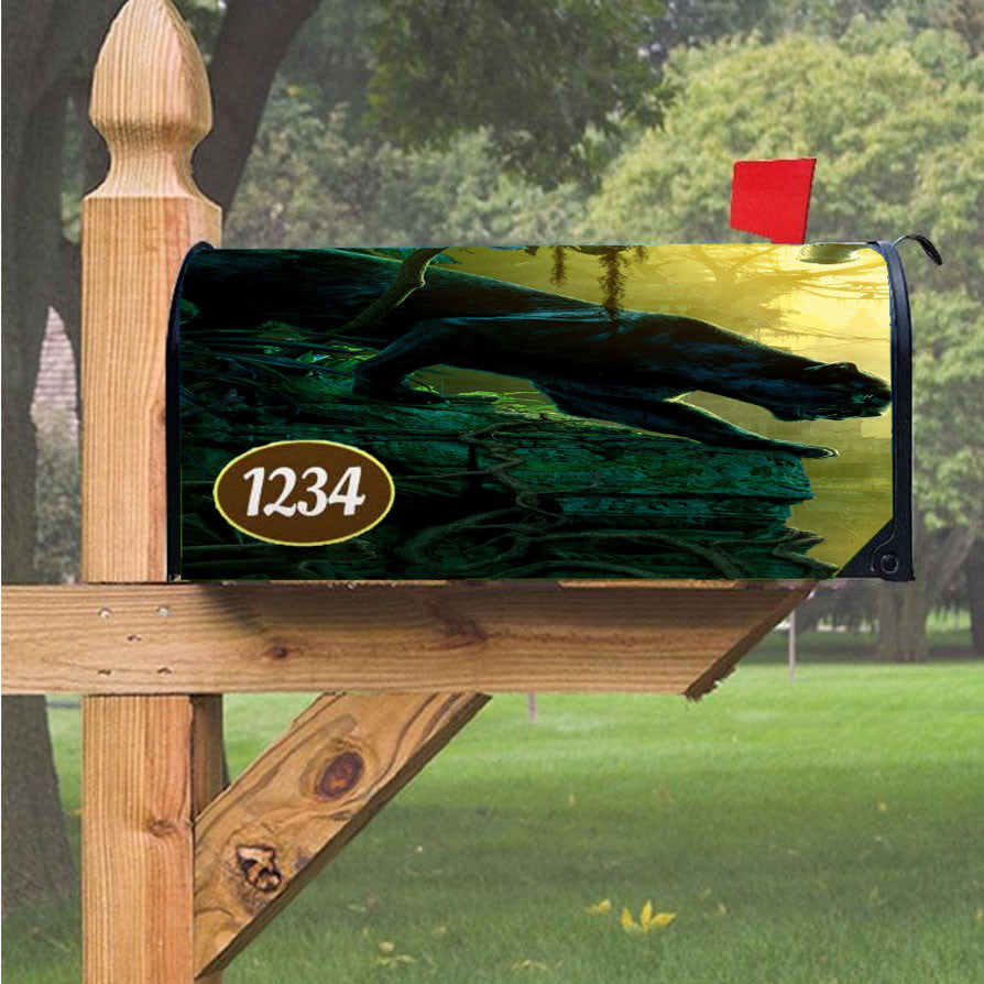 Jungle Disney Tiger Magnetic Mailbox Cover 18" X 21" Outdoor Decor