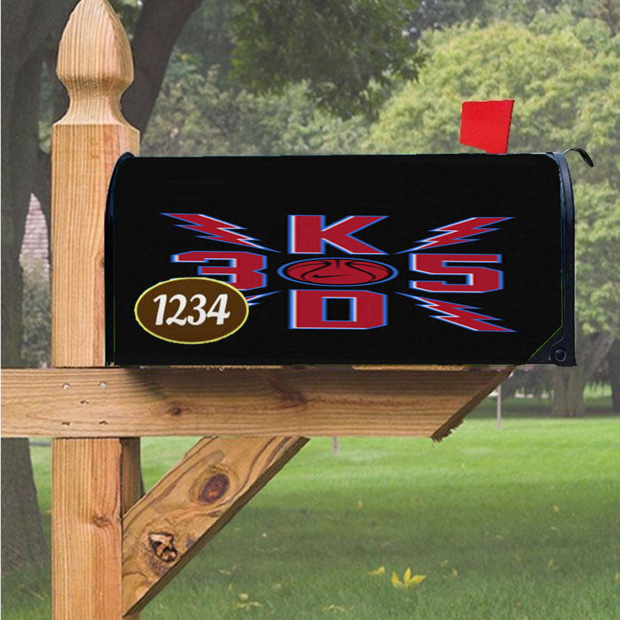 Kevin Durant 35 Magnetic Mailbox Cover 18" X 21" Outdoor Decor