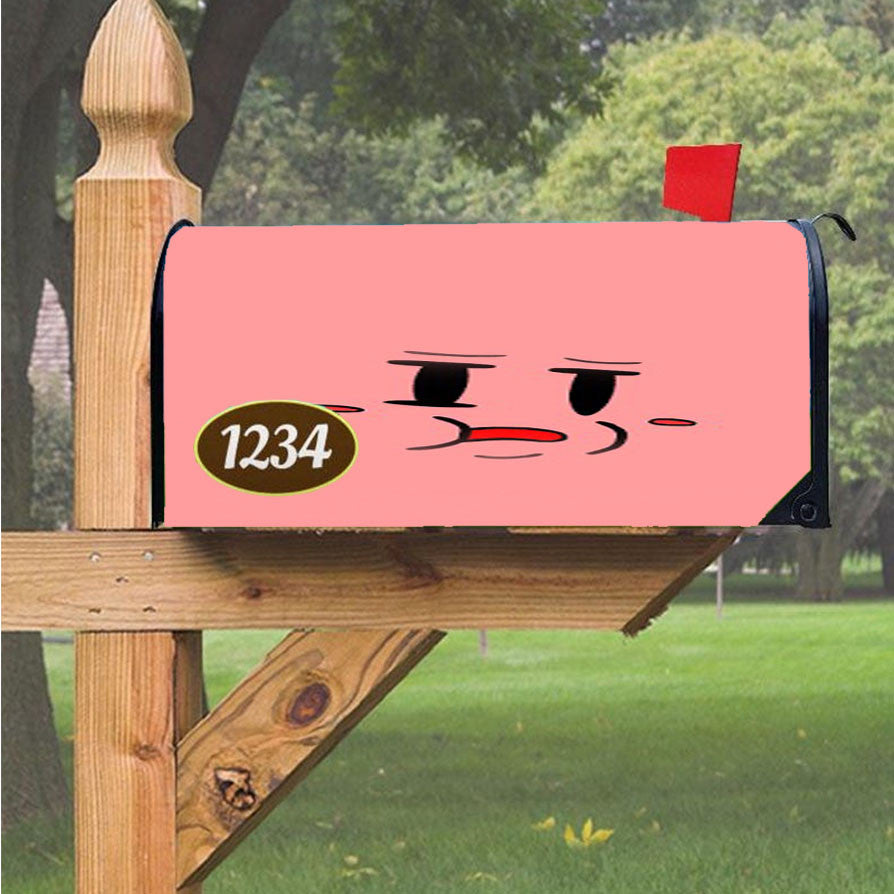 Kirby Mass Attack! Magnetic Mailbox Cover 18" X 21" Outdoor Decor