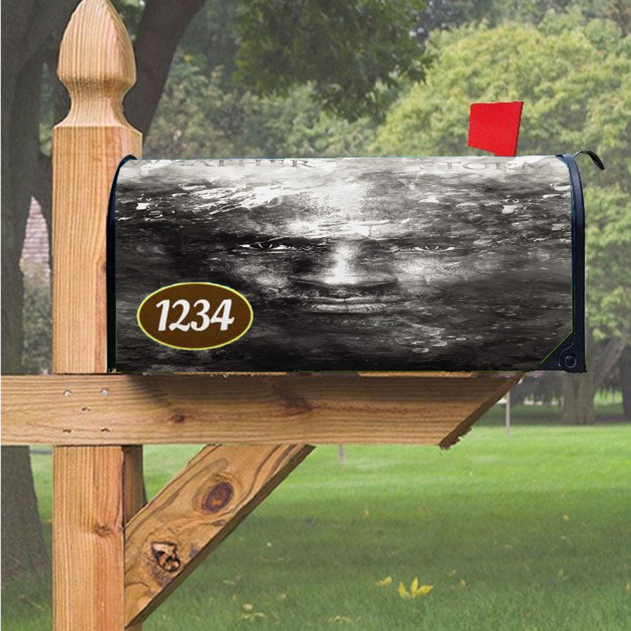 Kobe Bryant Face Magnetic Mailbox Cover 18" X 21" Outdoor Decor
