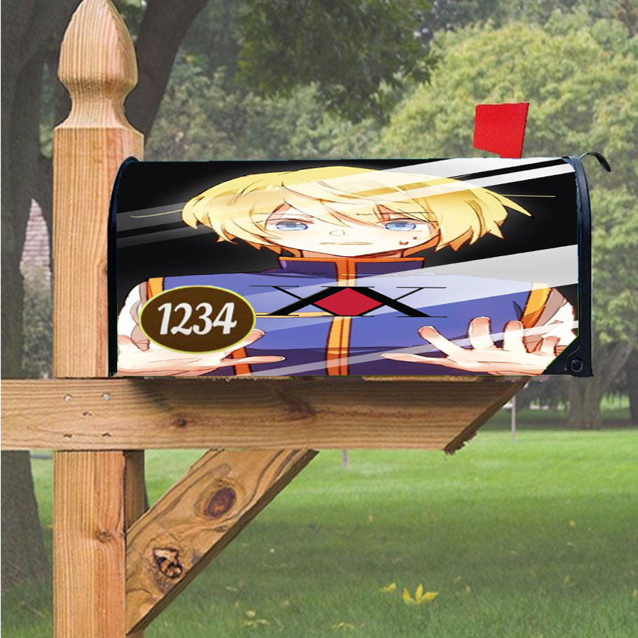 Kurapika Hunter X Hunter Magnetic Mailbox Cover 18" X 21" Outdoor Decor