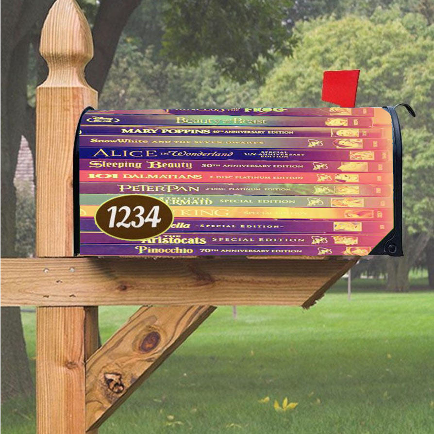 Life Love Quotes Princess And The Frog Magnetic Mailbox Cover 18" X 21" Outdoor Decor