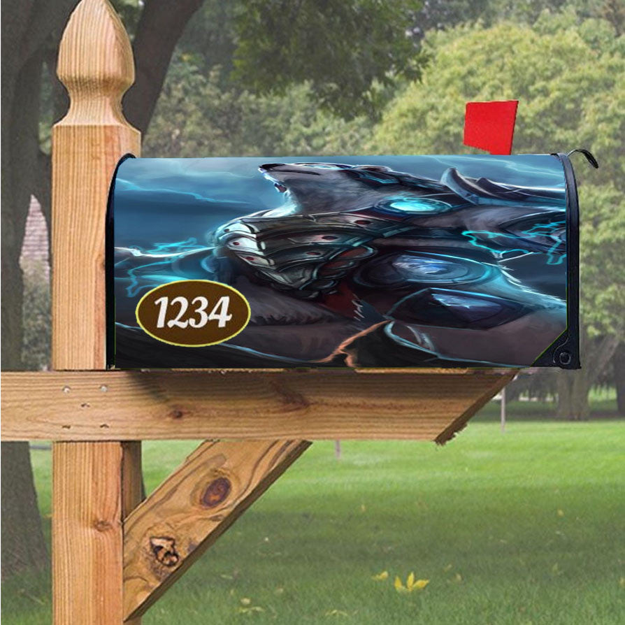 Lol Game Monsters Role Magnetic Mailbox Cover 18" X 21" Outdoor Decor