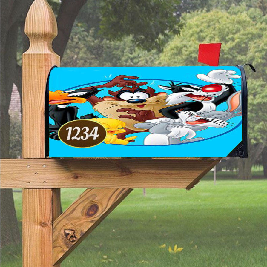 Looney Tunes Magnetic Mailbox Cover 18" X 21" Outdoor Decor