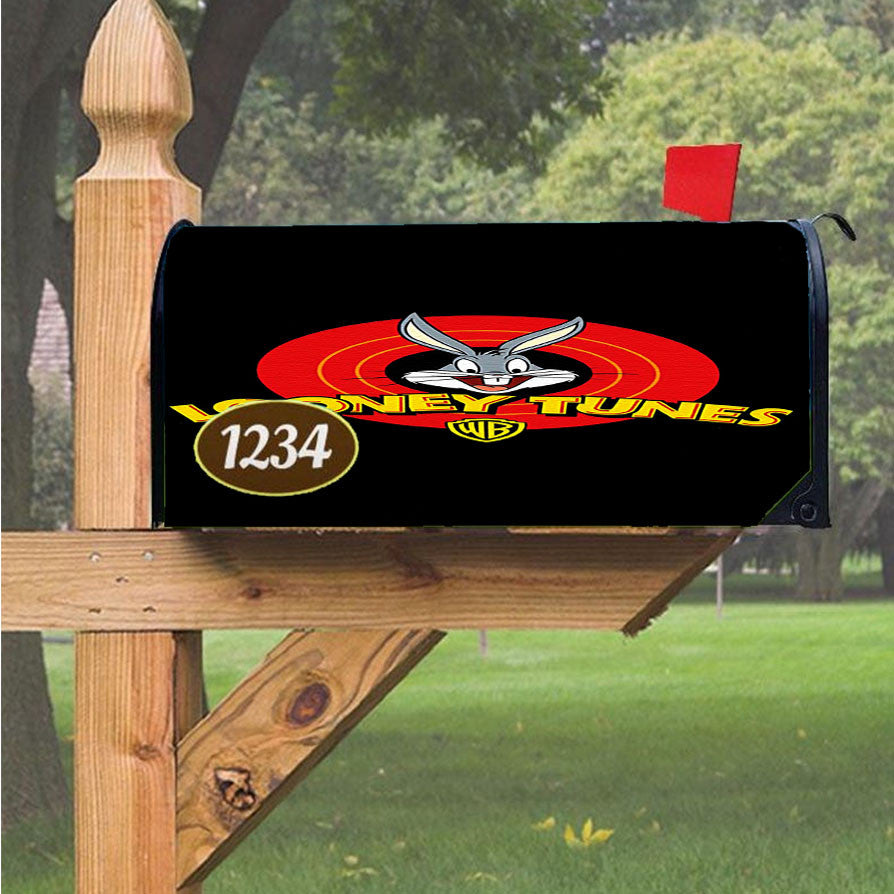 Looney Tunes Bugs Bunny Magnetic Mailbox Cover 18" X 21" Outdoor Decor