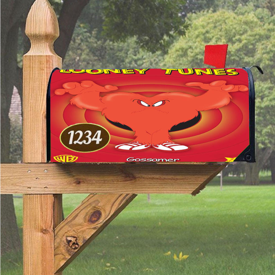 Looney Tunes Gossamer Magnetic Mailbox Cover 18" X 21" Outdoor Decor