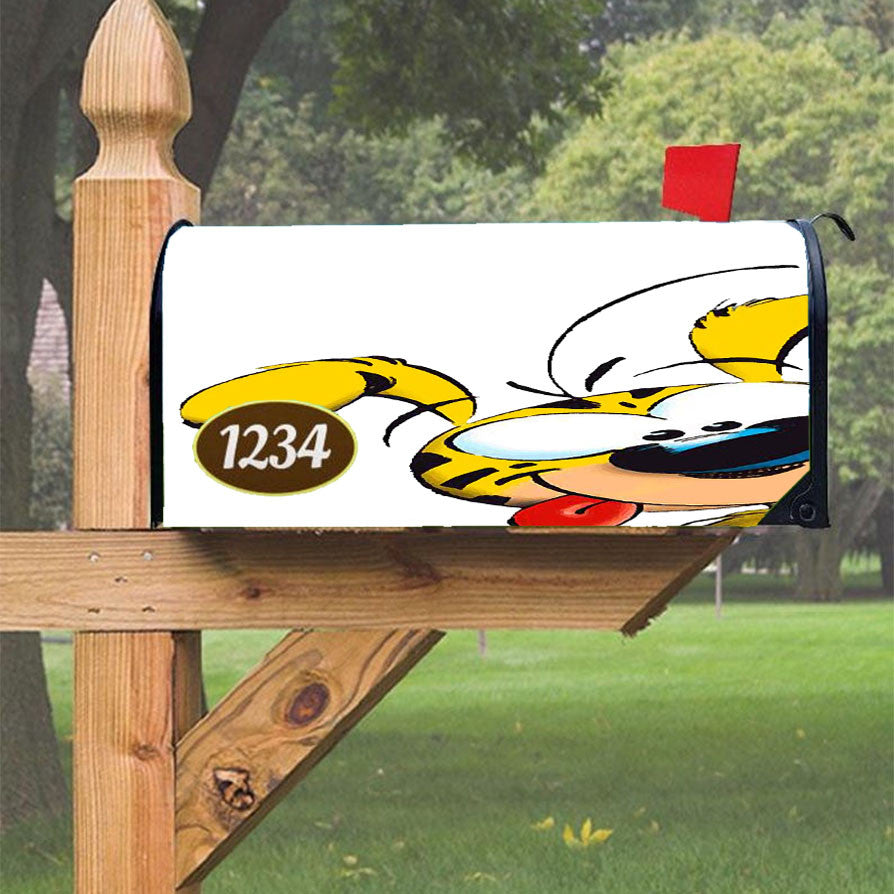 Male Marsupilami Disney Tease Magnetic Mailbox Cover 18" X 21" Outdoor Decor