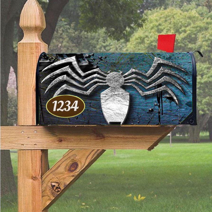 Marvel Venom Logo Magnetic Mailbox Cover 18" X 21" Outdoor Decor