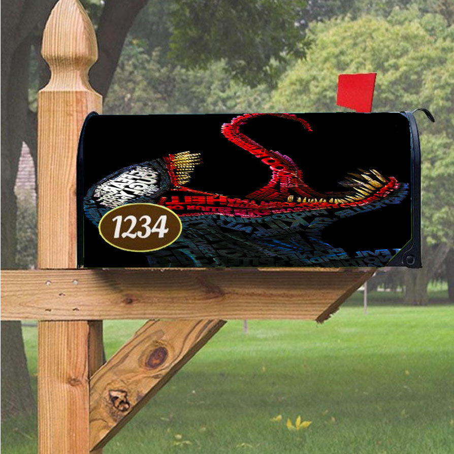 Marvel Venom Text Magnetic Mailbox Cover 18" X 21" Outdoor Decor