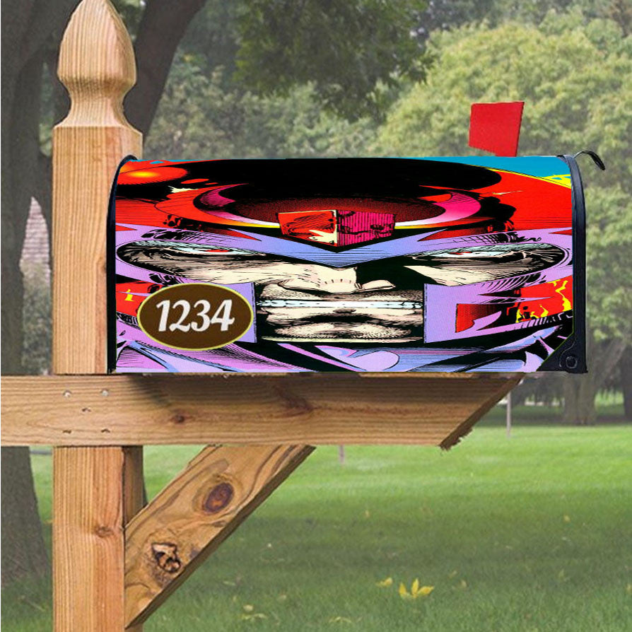 Marvels Magneto Magnetic Mailbox Cover 18" X 21" Outdoor Decor