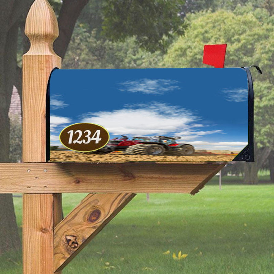 Massey Ferguson Tractors Magnetic Mailbox Cover 18" X 21" Outdoor Decor