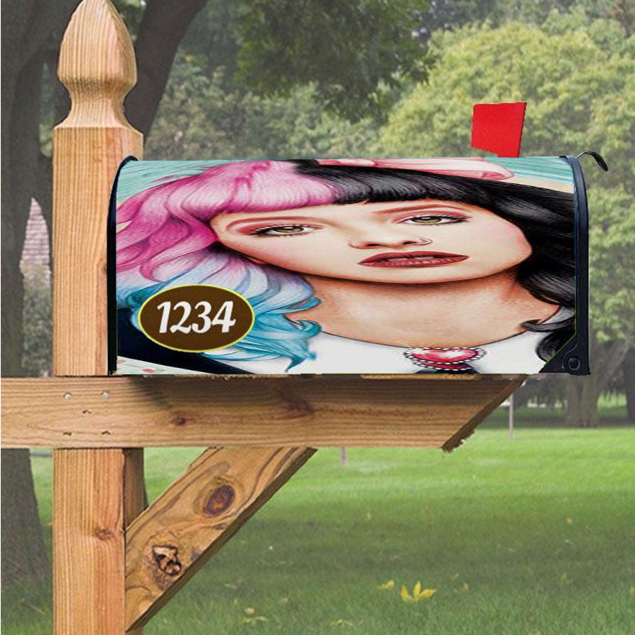 Melanie Martinez Magnetic Mailbox Cover 18" X 21" Outdoor Decor