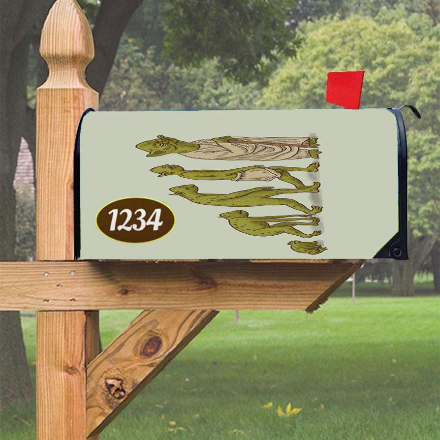 Metamorphosis Of Yoda Magnetic Mailbox Cover 18" X 21" Outdoor Decor