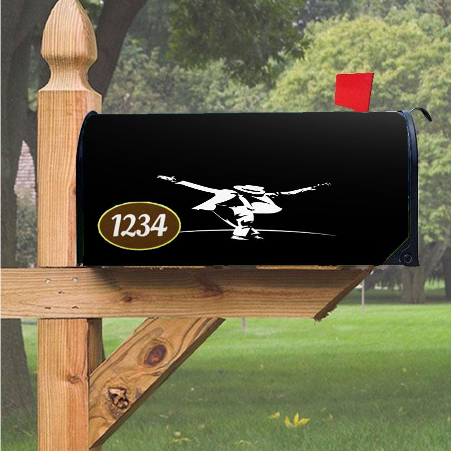 Michael Jackson Vector Magnetic Mailbox Cover 18" X 21" Outdoor Decor