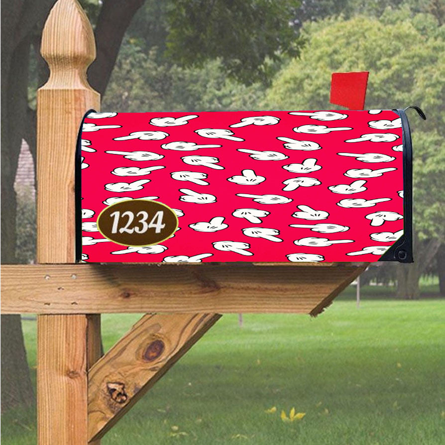 Mickey Haters Gonna Hate Magnetic Mailbox Cover 18" X 21" Outdoor Decor