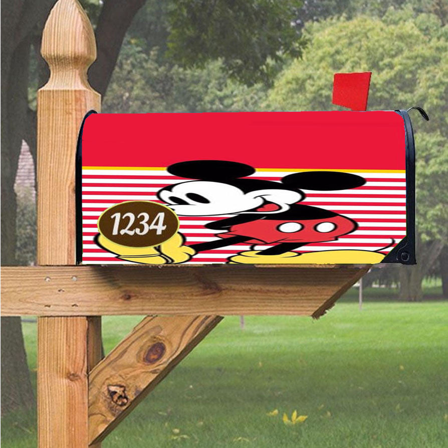 Mickey Mouse Classic Magnetic Mailbox Cover 18" X 21" Outdoor Decor