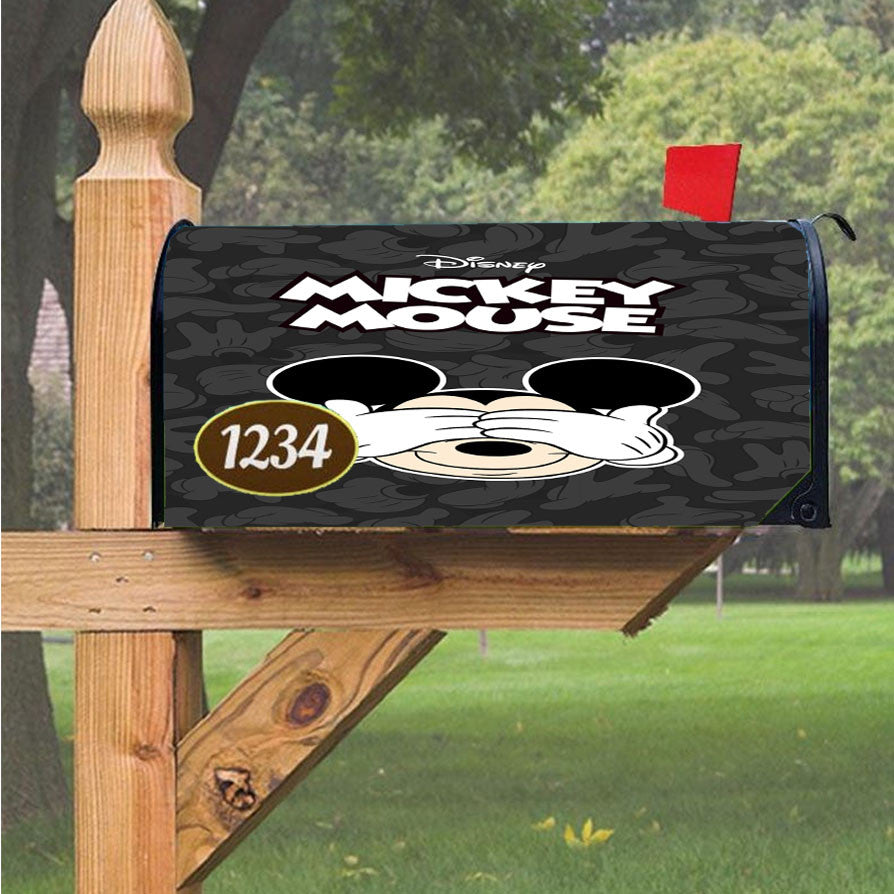 Mickey Mouse Hands Magnetic Mailbox Cover 18" X 21" Outdoor Decor