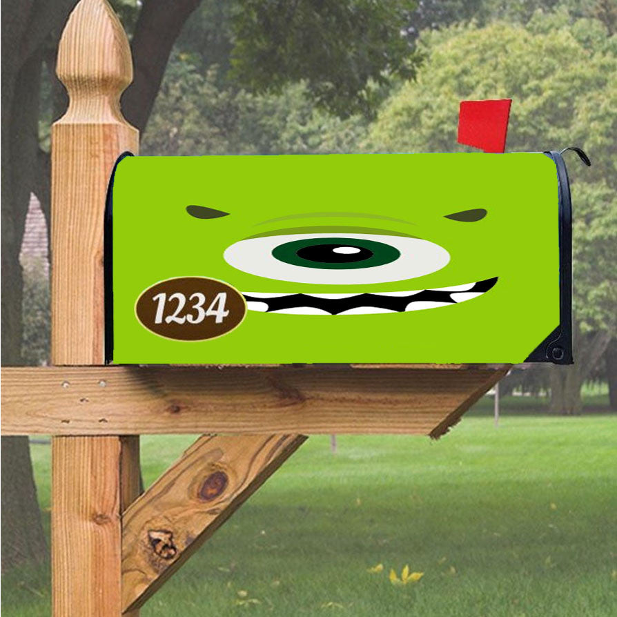 Mike Eye Monsters Inc Magnetic Mailbox Cover 18" X 21" Outdoor Decor