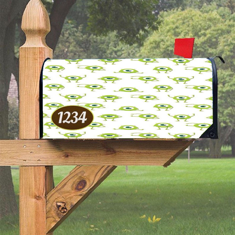 Mike Wallpaper Monsters Inc Magnetic Mailbox Cover 18" X 21" Outdoor Decor