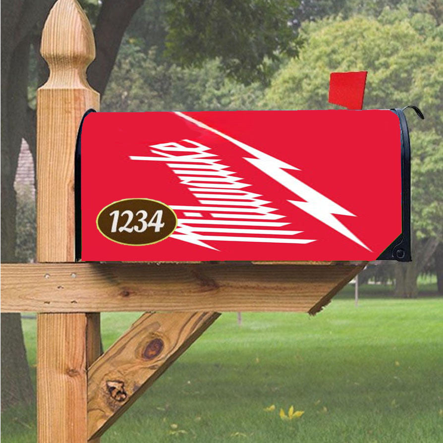 Milwaukee Logo Magnetic Mailbox Cover 18" X 21" Outdoor Decor