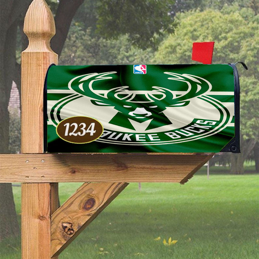 Milwaukee Wisconsin Logo Magnetic Mailbox Cover 18" X 21" Outdoor Decor