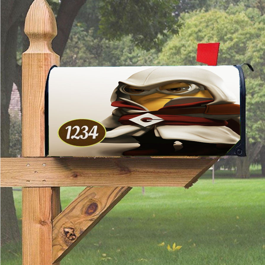 Minion Creed Magnetic Mailbox Cover 18" X 21" Outdoor Decor