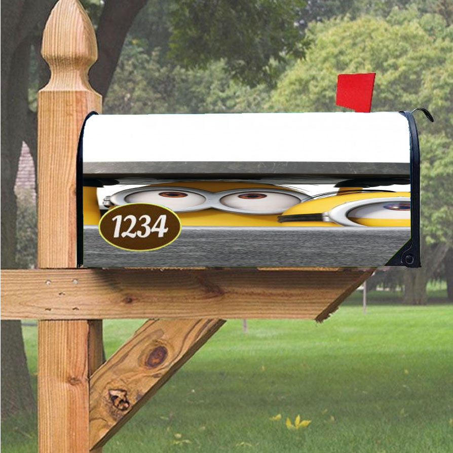 Minion Funny Spark Magnetic Mailbox Cover 18" X 21" Outdoor Decor