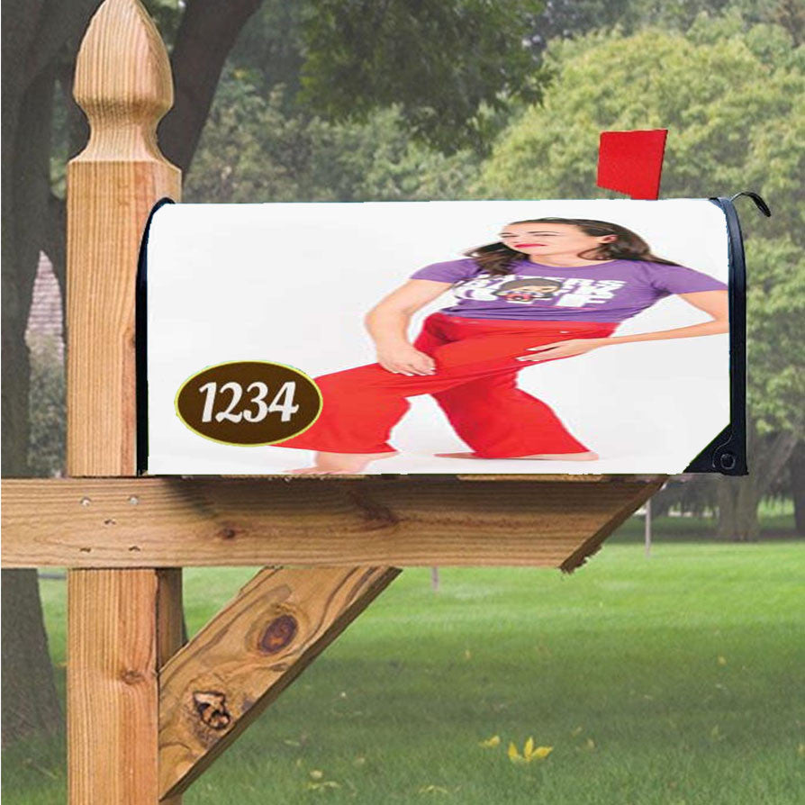 Miranda Sings Red Pants Magnetic Mailbox Cover 18" X 21" Outdoor Decor