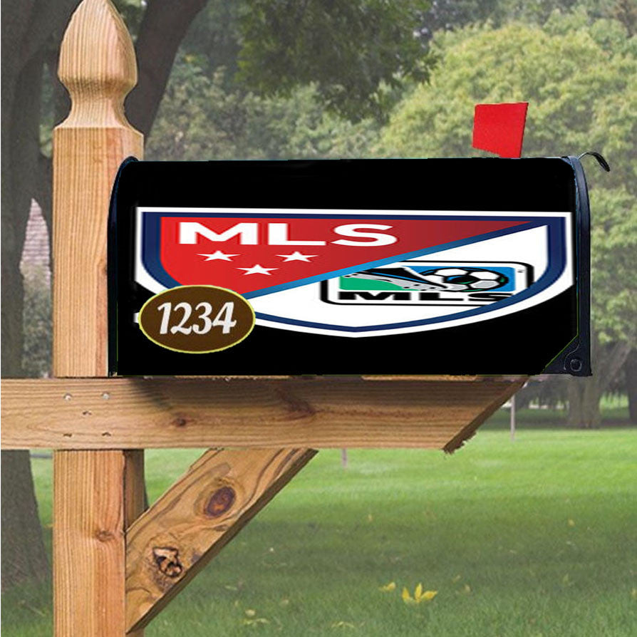 Mls Logo Magnetic Mailbox Cover 18" X 21" Outdoor Decor