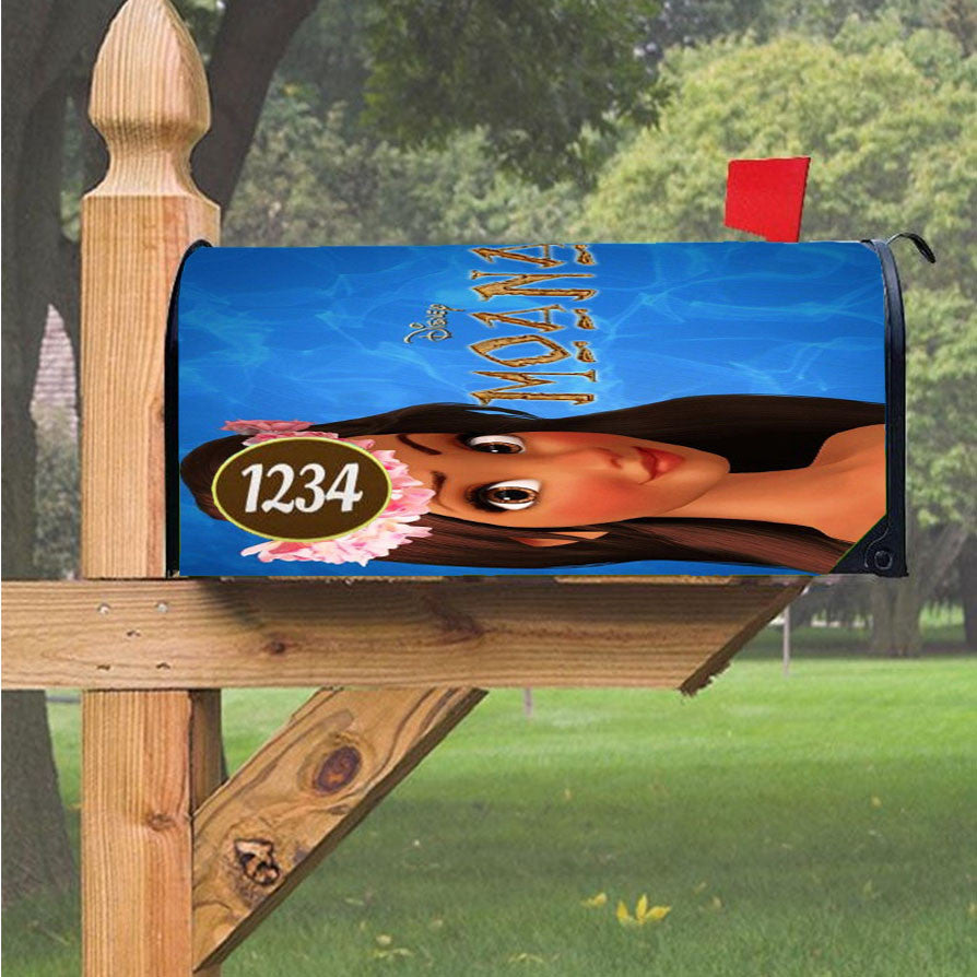 Moana Pua Magnetic Mailbox Cover 18" X 21" Outdoor Decor
