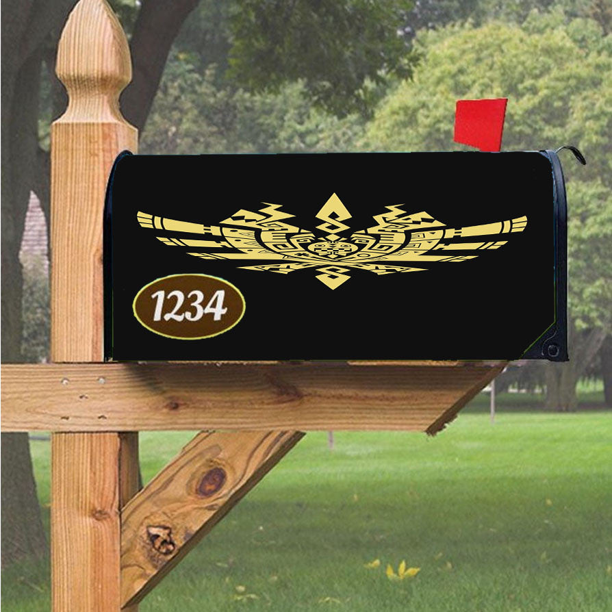 Monster Hunter 4 Logo Magnetic Mailbox Cover 18" X 21" Outdoor Decor