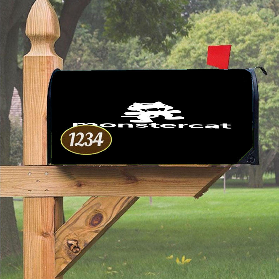 Monstercat Logo Magnetic Mailbox Cover 18" X 21" Outdoor Decor