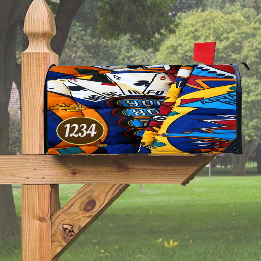Moschino Pattern Blanket Wallpaper Magnetic Mailbox Cover 18" X 21" Outdoor Decor