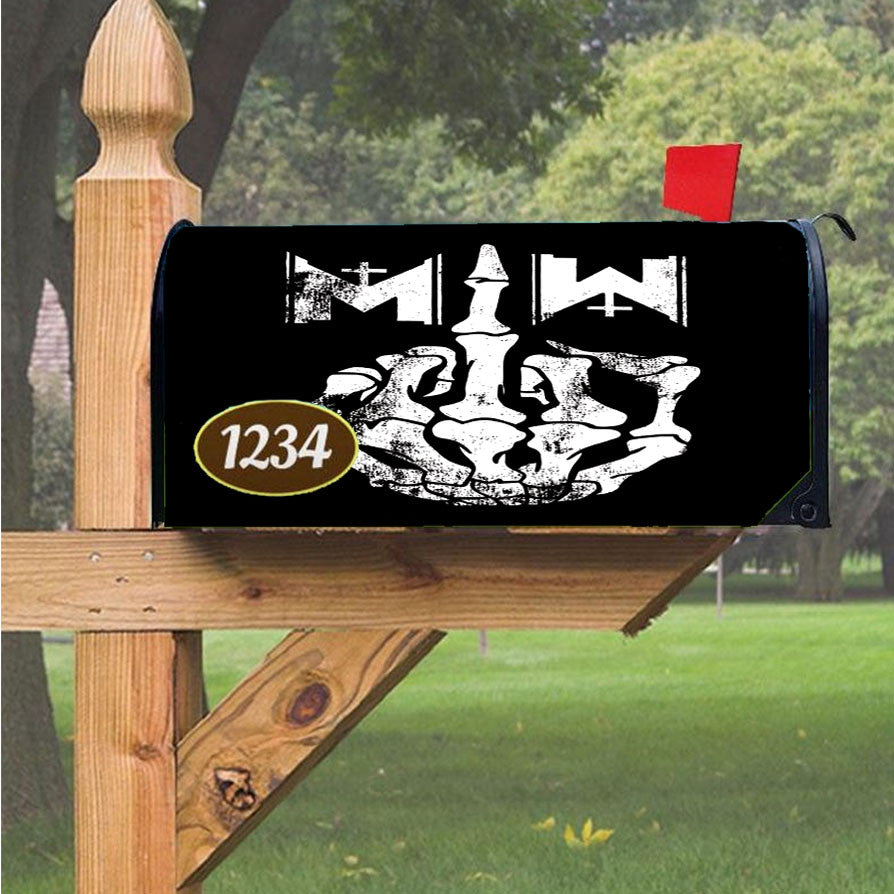 Motionless In White Magnetic Mailbox Cover 18" X 21" Outdoor Decor