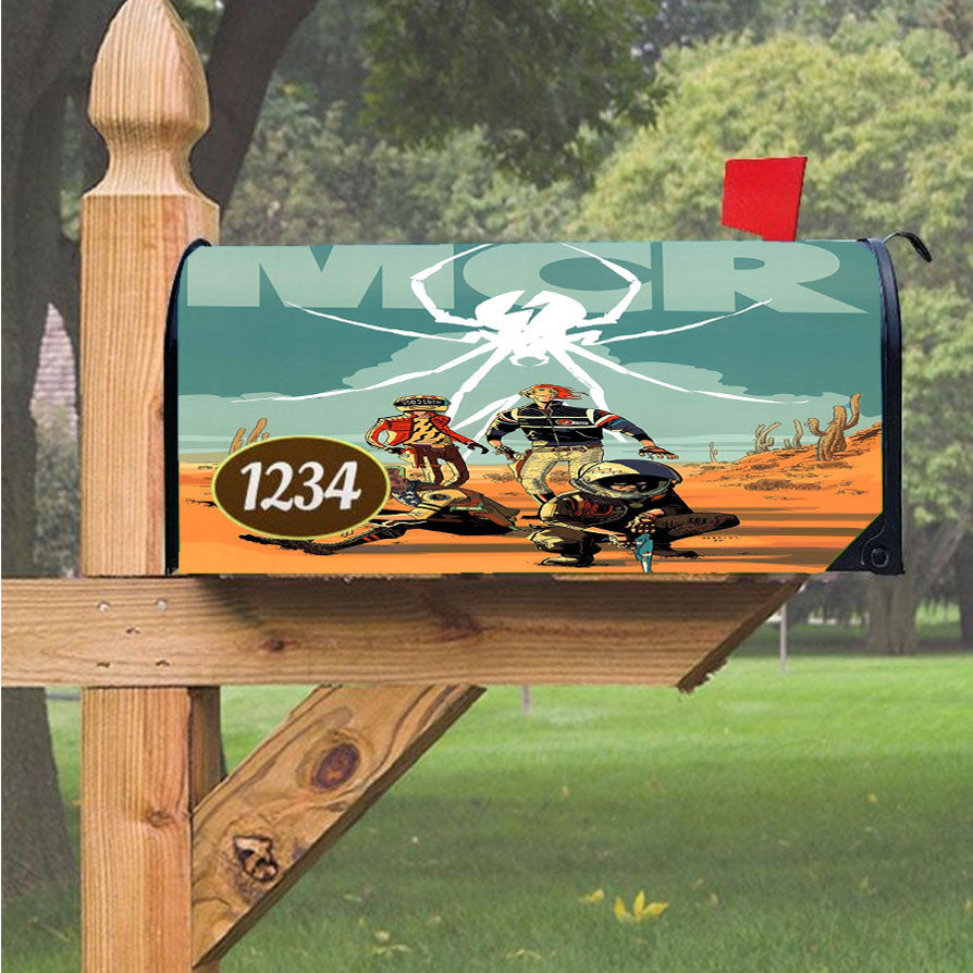 My Chemical Romance Magnetic Mailbox Cover 18" X 21" Outdoor Decor