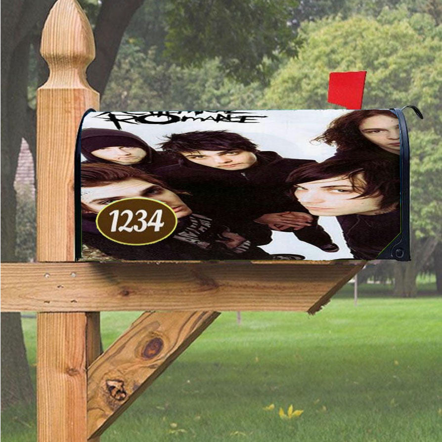 My Chemical Romance Poster Magnetic Mailbox Cover 18" X 21" Outdoor Decor