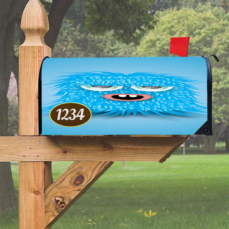 My Litlle Cute Monster Magnetic Mailbox Cover 18" X 21" Outdoor Decor
