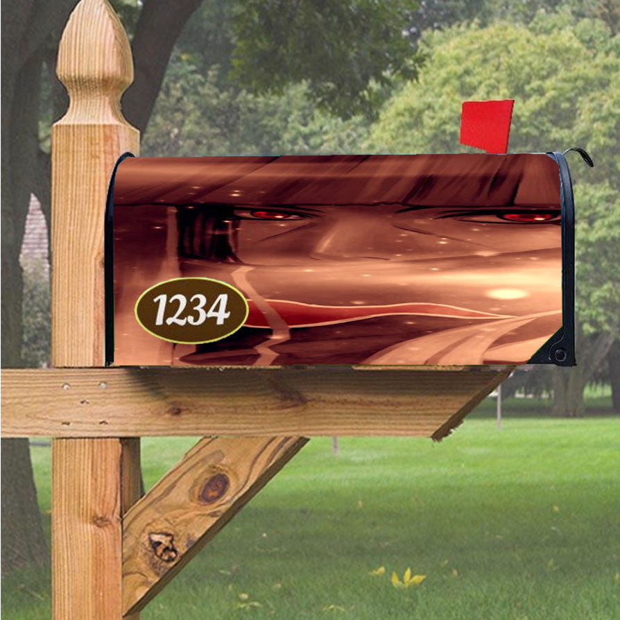 Naruto Cartoon Pain Art Magnetic Mailbox Cover 18" X 21" Outdoor Decor