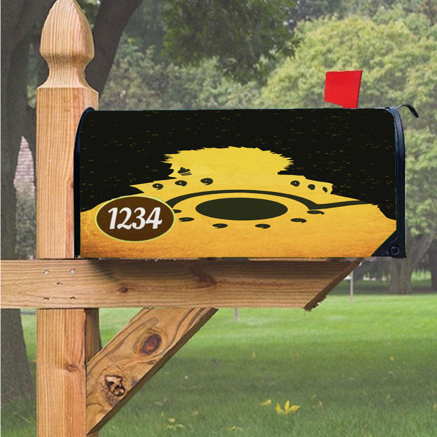 Naruto Energy Biju Mode Magnetic Mailbox Cover 18" X 21" Outdoor Decor