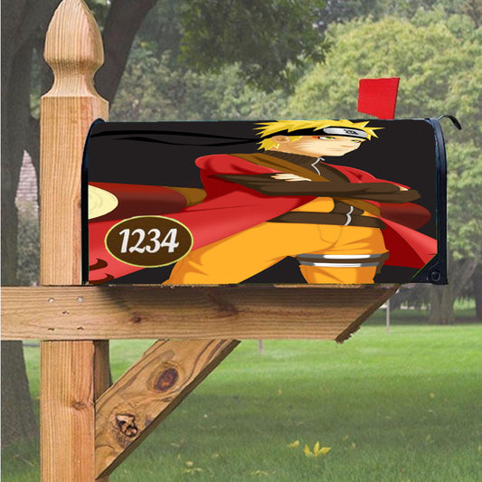 Naruto Hokage Sage Mode Ultra Magnetic Mailbox Cover 18" X 21" Outdoor Decor