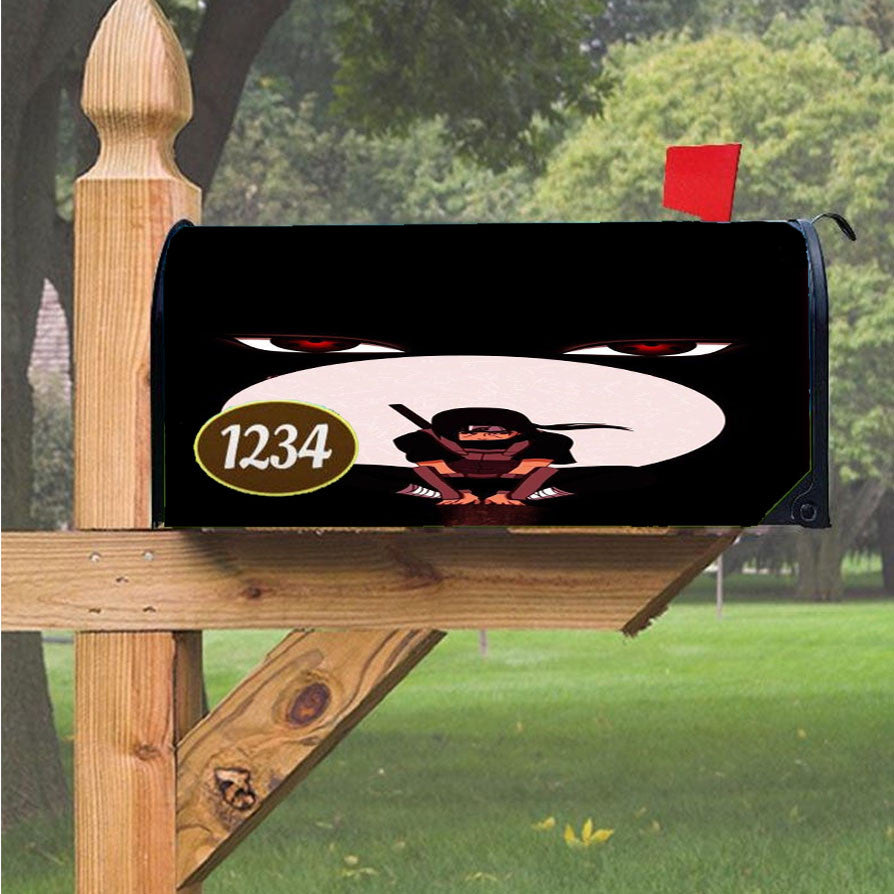 Naruto Itachi Magnetic Mailbox Cover 18" X 21" Outdoor Decor