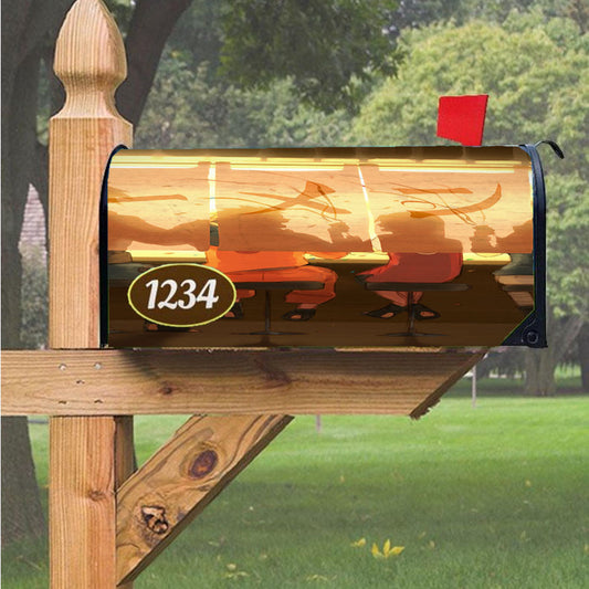 Naruto Ramen Time Magnetic Mailbox Cover 18" X 21" Outdoor Decor
